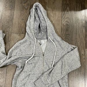 Unisex Divided by H&M fleece zipper hoodie